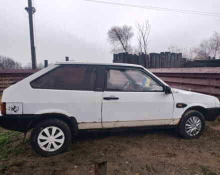 Белый ВАЗ 2108, объемом двигателя 1 л и пробегом 175 тыс. км за 600 $, фото 5 на Automoto.ua