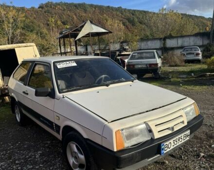 Белый ВАЗ 2108, объемом двигателя 1.3 л и пробегом 150 тыс. км за 650 $, фото 1 на Automoto.ua