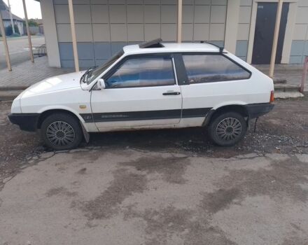 Белый ВАЗ 2108, объемом двигателя 1.3 л и пробегом 1 тыс. км за 650 $, фото 2 на Automoto.ua
