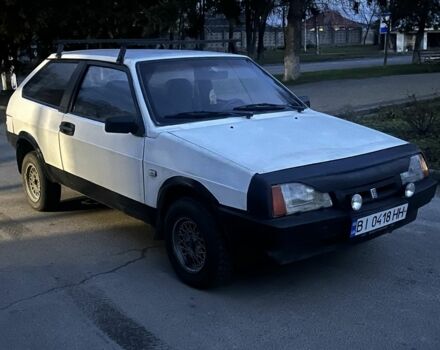 Белый ВАЗ 2108, объемом двигателя 1.3 л и пробегом 50 тыс. км за 800 $, фото 4 на Automoto.ua