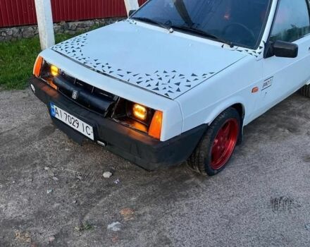 Белый ВАЗ 2108, объемом двигателя 1.3 л и пробегом 90 тыс. км за 800 $, фото 1 на Automoto.ua