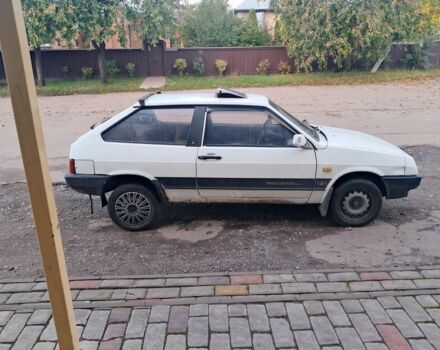 Белый ВАЗ 2108, объемом двигателя 1.3 л и пробегом 1 тыс. км за 650 $, фото 1 на Automoto.ua