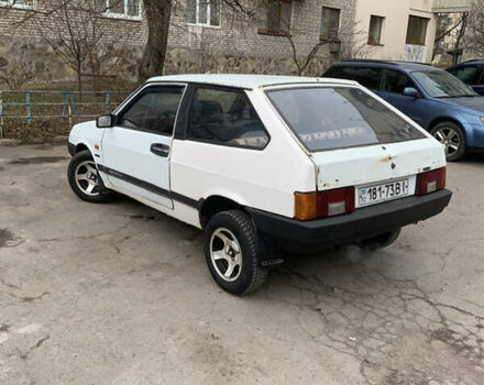 Белый ВАЗ 2108, объемом двигателя 1.3 л и пробегом 100 тыс. км за 1055 $, фото 4 на Automoto.ua