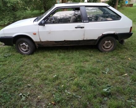 Белый ВАЗ 2108, объемом двигателя 1 л и пробегом 176 тыс. км за 470 $, фото 1 на Automoto.ua