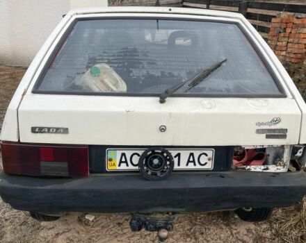 Белый ВАЗ 2108, объемом двигателя 1.1 л и пробегом 80 тыс. км за 237 $, фото 1 на Automoto.ua