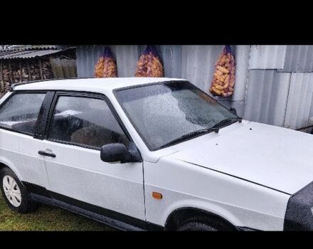 Белый ВАЗ 2108, объемом двигателя 1 л и пробегом 100 тыс. км за 350 $, фото 1 на Automoto.ua