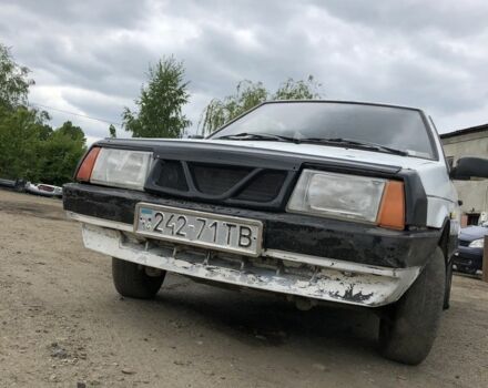 Белый ВАЗ 2108, объемом двигателя 1.3 л и пробегом 200 тыс. км за 350 $, фото 1 на Automoto.ua
