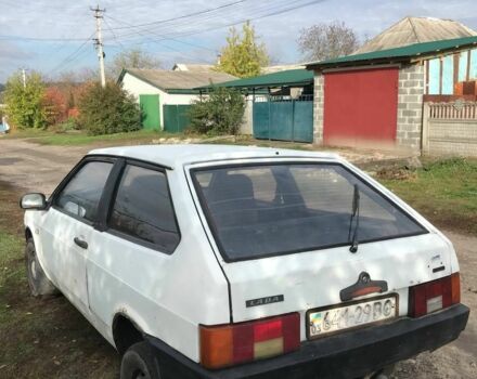 Белый ВАЗ 2108, объемом двигателя 1.3 л и пробегом 380 тыс. км за 591 $, фото 1 на Automoto.ua