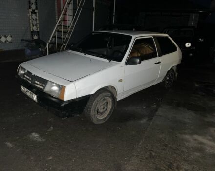 Белый ВАЗ 2108, объемом двигателя 1.3 л и пробегом 120 тыс. км за 600 $, фото 1 на Automoto.ua