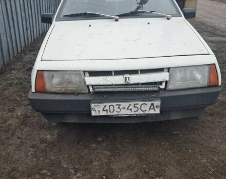 Белый ВАЗ 2108, объемом двигателя 1.3 л и пробегом 1000 тыс. км за 750 $, фото 1 на Automoto.ua