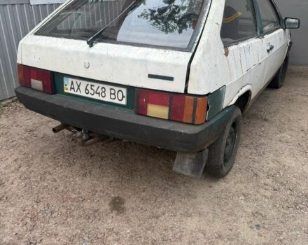 Белый ВАЗ 2108, объемом двигателя 1.5 л и пробегом 200 тыс. км за 400 $, фото 1 на Automoto.ua