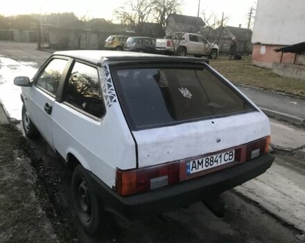 Белый ВАЗ 2108, объемом двигателя 1.3 л и пробегом 3 тыс. км за 450 $, фото 1 на Automoto.ua
