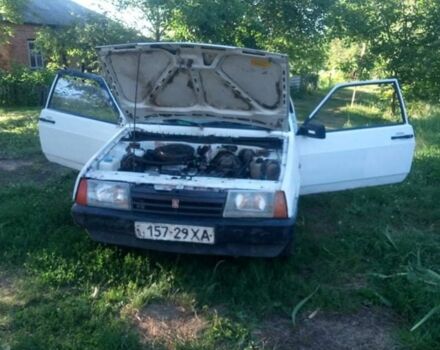 Белый ВАЗ 2108, объемом двигателя 1.5 л и пробегом 25 тыс. км за 17 $, фото 1 на Automoto.ua