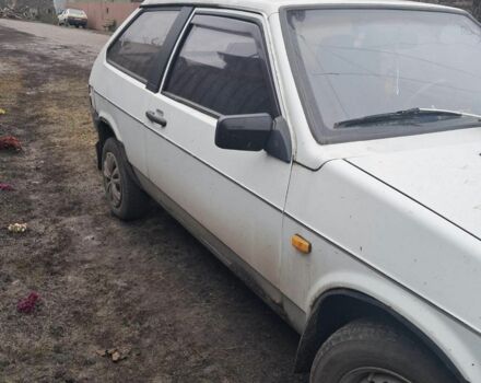 Белый ВАЗ 2108, объемом двигателя 1.3 л и пробегом 1000 тыс. км за 750 $, фото 1 на Automoto.ua