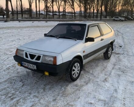 Белый ВАЗ 2108, объемом двигателя 1.3 л и пробегом 203 тыс. км за 1100 $, фото 1 на Automoto.ua