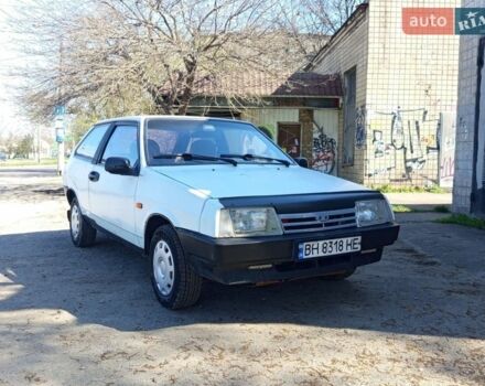 Белый ВАЗ 2108, объемом двигателя 1.3 л и пробегом 52 тыс. км за 800 $, фото 1 на Automoto.ua