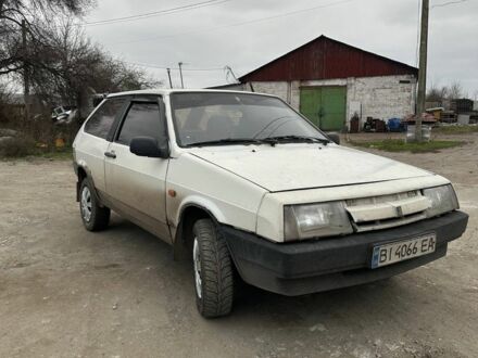 Белый ВАЗ 2108, объемом двигателя 1.3 л и пробегом 100 тыс. км за 550 $, фото 1 на Automoto.ua