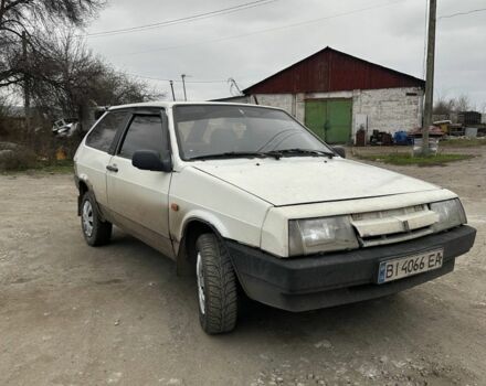 Белый ВАЗ 2108, объемом двигателя 1.3 л и пробегом 100 тыс. км за 550 $, фото 1 на Automoto.ua