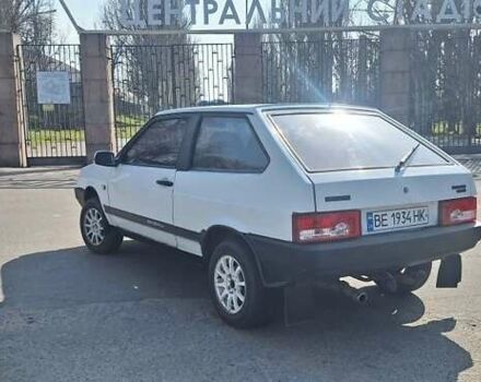 Белый ВАЗ 2108, объемом двигателя 1.3 л и пробегом 92 тыс. км за 1400 $, фото 1 на Automoto.ua