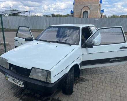 Белый ВАЗ 2108, объемом двигателя 1.3 л и пробегом 62 тыс. км за 641 $, фото 1 на Automoto.ua