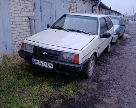 Белый ВАЗ 2108, объемом двигателя 1.1 л и пробегом 200 тыс. км за 800 $, фото 1 на Automoto.ua