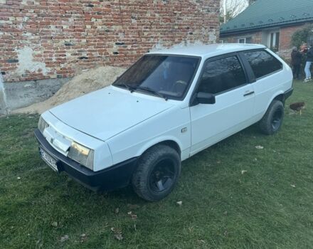Белый ВАЗ 2108, объемом двигателя 1.3 л и пробегом 3 тыс. км за 1100 $, фото 1 на Automoto.ua