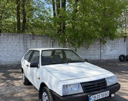 Белый ВАЗ 2108, объемом двигателя 1.1 л и пробегом 1 тыс. км за 600 $, фото 1 на Automoto.ua