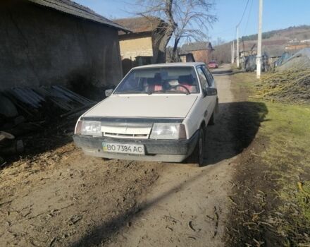 Белый ВАЗ 2108, объемом двигателя 2 л и пробегом 130 тыс. км за 650 $, фото 1 на Automoto.ua