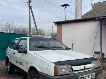 ВАЗ 2108 1990 у Ахтырке на Automoto.ua Білий ВАЗ 2108, об'ємом двигуна 1.3 л та пробігом 200 тис. км за 650 $, фото 1 на Automoto.ua