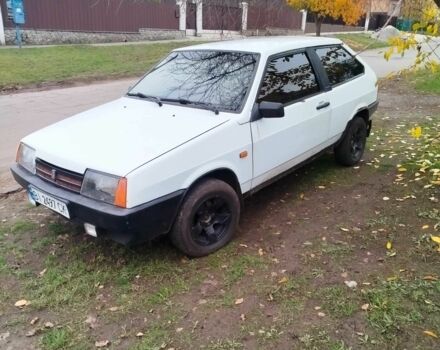 Белый ВАЗ 2108, объемом двигателя 1.3 л и пробегом 90 тыс. км за 1026 $, фото 1 на Automoto.ua