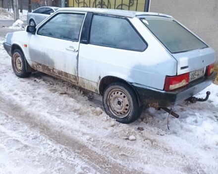 Белый ВАЗ 2108, объемом двигателя 1.3 л и пробегом 200 тыс. км за 268 $, фото 1 на Automoto.ua