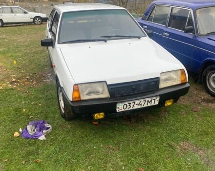 Белый ВАЗ 2108, объемом двигателя 1.3 л и пробегом 80 тыс. км за 850 $, фото 1 на Automoto.ua