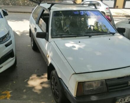 Белый ВАЗ 2108, объемом двигателя 1.3 л и пробегом 33 тыс. км за 412 $, фото 1 на Automoto.ua