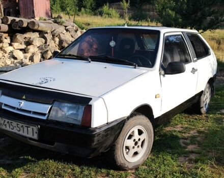 Белый ВАЗ 2108, объемом двигателя 1.3 л и пробегом 92 тыс. км за 360 $, фото 1 на Automoto.ua