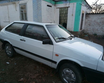 Белый ВАЗ 2108, объемом двигателя 1.3 л и пробегом 250 тыс. км за 1200 $, фото 1 на Automoto.ua