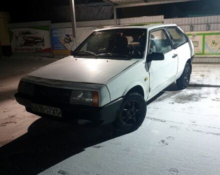 Белый ВАЗ 2108, объемом двигателя 1.3 л и пробегом 80 тыс. км за 1000 $, фото 1 на Automoto.ua