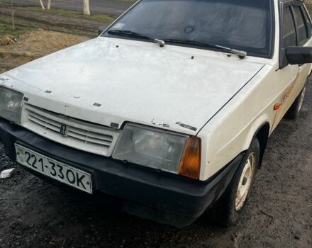 Белый ВАЗ 2108, объемом двигателя 1.5 л и пробегом 295 тыс. км за 800 $, фото 1 на Automoto.ua