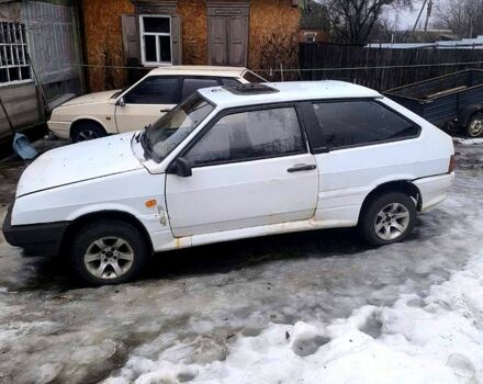 Белый ВАЗ 2108, объемом двигателя 1.5 л и пробегом 123 тыс. км за 650 $, фото 1 на Automoto.ua
