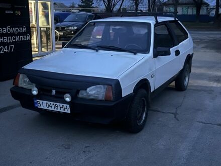 Белый ВАЗ 2108, объемом двигателя 1.3 л и пробегом 50 тыс. км за 800 $, фото 1 на Automoto.ua