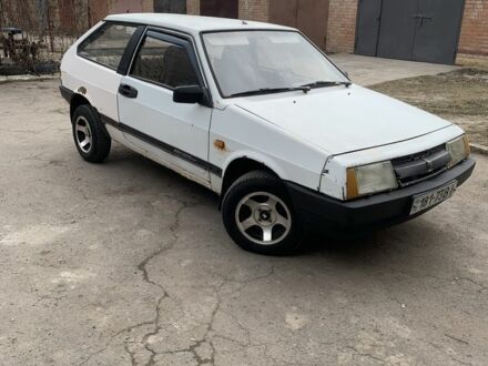 Белый ВАЗ 2108, объемом двигателя 1.3 л и пробегом 3 тыс. км за 650 $, фото 1 на Automoto.ua