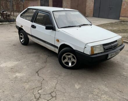 Белый ВАЗ 2108, объемом двигателя 1.3 л и пробегом 3 тыс. км за 650 $, фото 1 на Automoto.ua