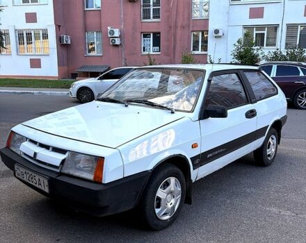 Белый ВАЗ 2108, объемом двигателя 1.3 л и пробегом 130 тыс. км за 1100 $, фото 1 на Automoto.ua