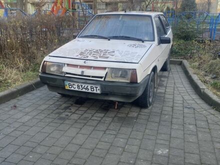 Белый ВАЗ 2108, объемом двигателя 1.3 л и пробегом 10 тыс. км за 350 $, фото 1 на Automoto.ua