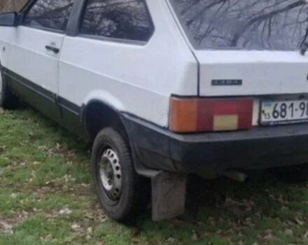 Белый ВАЗ 2108, объемом двигателя 1 л и пробегом 1 тыс. км за 390 $, фото 1 на Automoto.ua