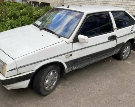 Белый ВАЗ 2108, объемом двигателя 1.3 л и пробегом 84 тыс. км за 675 $, фото 1 на Automoto.ua