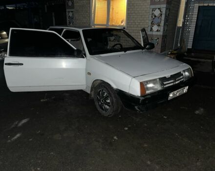 Белый ВАЗ 2108, объемом двигателя 1.3 л и пробегом 120 тыс. км за 600 $, фото 1 на Automoto.ua