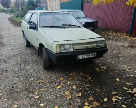 Бежевый ВАЗ 2108, объемом двигателя 1 л и пробегом 1 тыс. км за 425 $, фото 1 на Automoto.ua