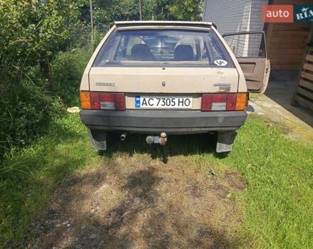 Бежевый ВАЗ 2108, объемом двигателя 1.29 л и пробегом 350 тыс. км за 850 $, фото 2 на Automoto.ua