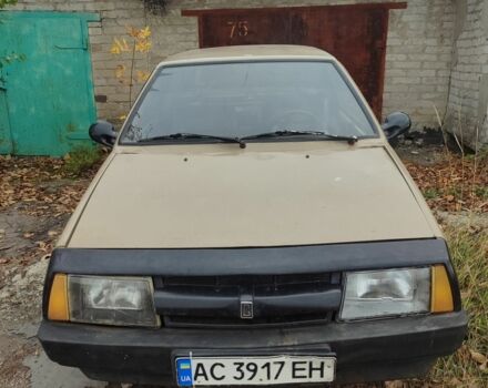 Бежевый ВАЗ 2108, объемом двигателя 1.3 л и пробегом 200 тыс. км за 406 $, фото 1 на Automoto.ua