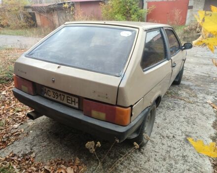 Бежевый ВАЗ 2108, объемом двигателя 1.3 л и пробегом 200 тыс. км за 406 $, фото 2 на Automoto.ua